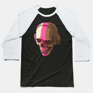 Neapolitan Skull Baseball T-Shirt